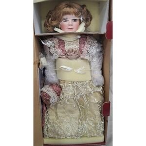 Vintage Treasured Heirloom Collection By Janis Berard "Emily Rose" Porcelain Dol